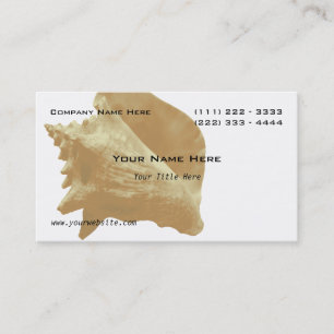 Carte De Visite Shell maritime