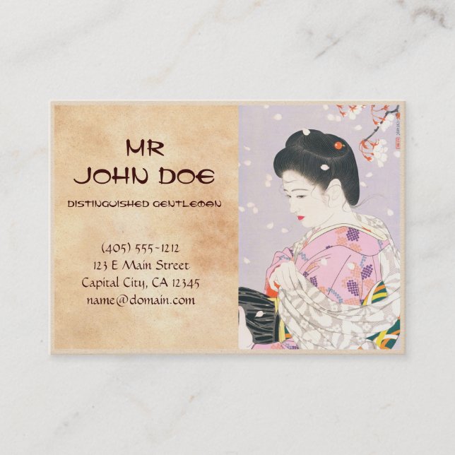 Carte De Visite Shimura Tatsumi cinq figures des beautés modernes (Devant)