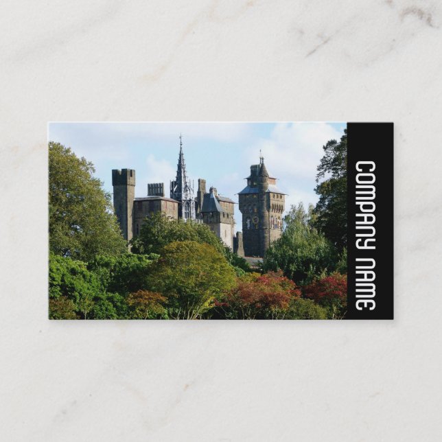 Carte De Visite Side Band - Cardiff Castle II (Devant)