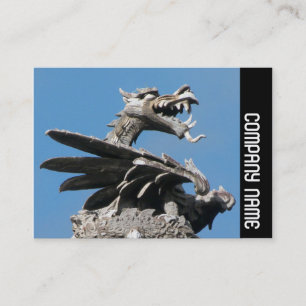 Carte De Visite Side Band - Dragon, City Hall, Cardiff