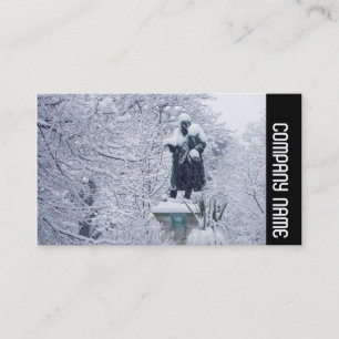 Carte De Visite Side Band - Neige dans le parc