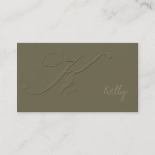 Carte De Visite Signature K