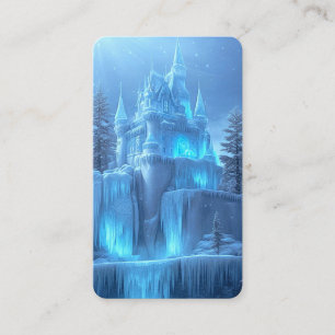 Carte De Visite Signet du Château de Glace des Rêves Gelés