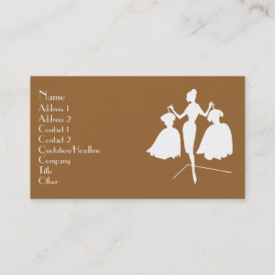 Carte De Visite Silhouette
