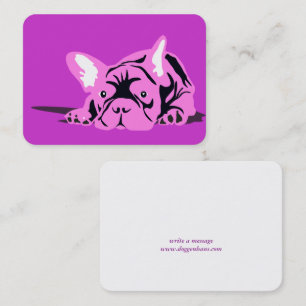Carte De Visite Silhouette
