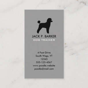 Carte De Visite Silhouette de Black Toy