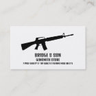 Silhouette de fusil, forgeron, magasin