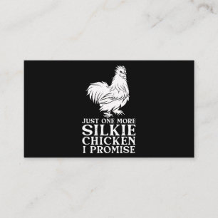Carte De Visite Silkie Poulet Drôle Amant Poulet Awesome Silkie