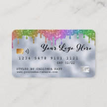 Silver Foil Rainbow Parties scintillant Loyauté VI