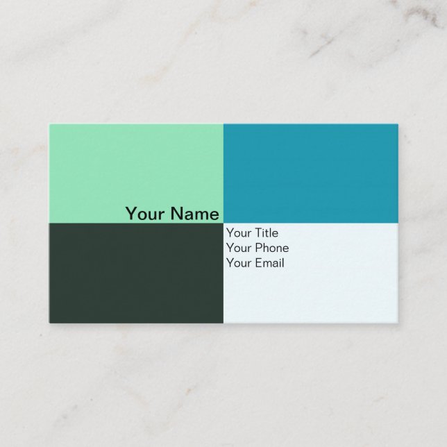Carte De Visite Simple (Devant)