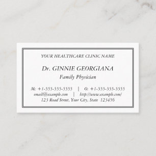 Carte de visite simple