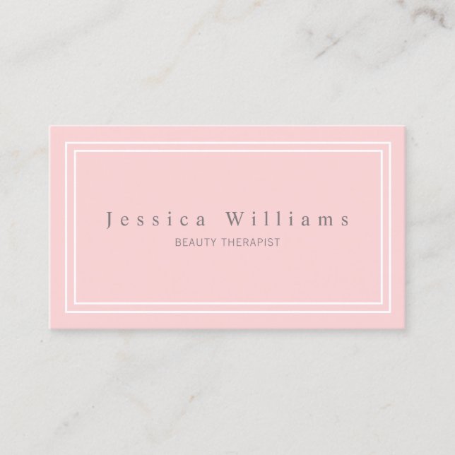 Carte De Visite Simple (Devant)