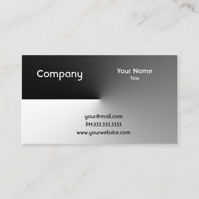 Carte de visite simple (Devant)