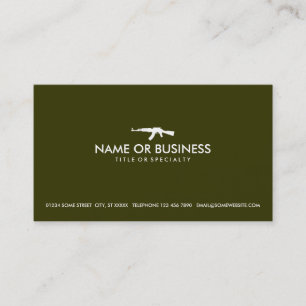 Carte De Visite simple ak47