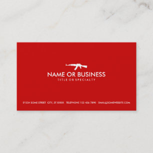 Carte De Visite simple ak47