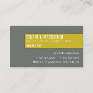 CARTE DE VISITE :: simple bloqué 7