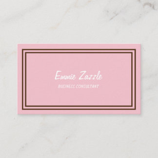 Carte De Visite Simple business card