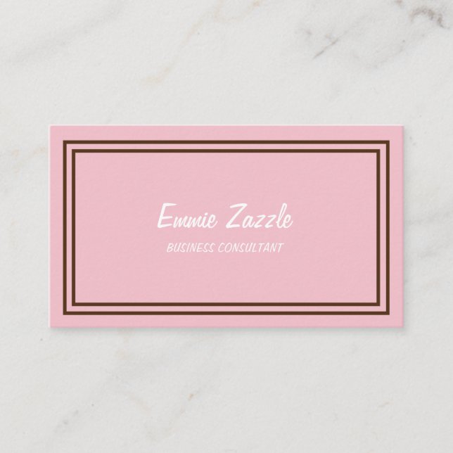 Carte De Visite Simple business card (Devant)