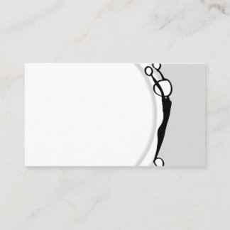 Carte de visite simple de professeur de yoga