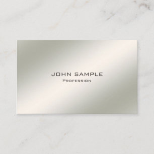 Carte De Visite Simple élégant moderne professionnel minimaliste
