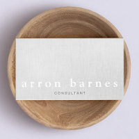 Simple Gris Clair Moderne Concepteur Minimaliste