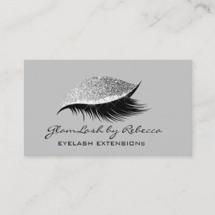 Carte De Visite Simple maquillage Beauté Eyelash Lashes Parties sc