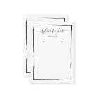 simple minimaliste écran d'oreille ajouter le logo