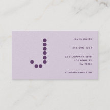 Simple minimaliste élégante Pastel Doux Violet Gri