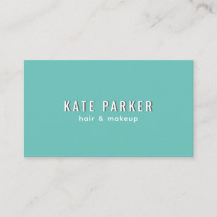 Carte de visite simple minimaliste et tendance