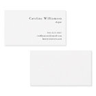 Simple minimaliste Noir Blancs Professionnel