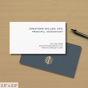 Carte De Visite Simple minimaliste professionnel
