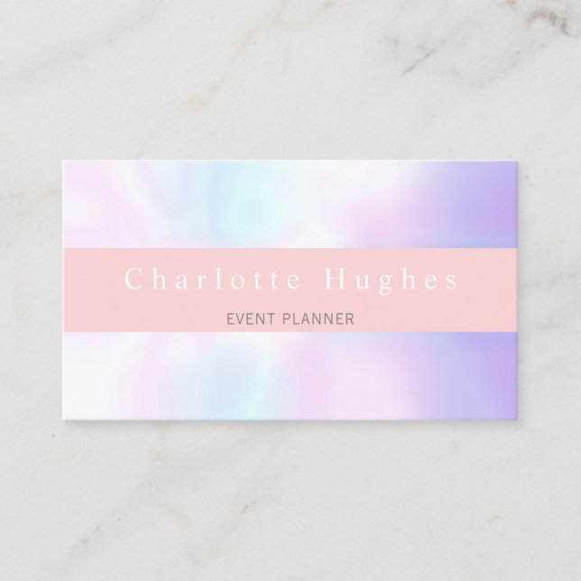 Carte De Visite Simple Moderne (Devant)
