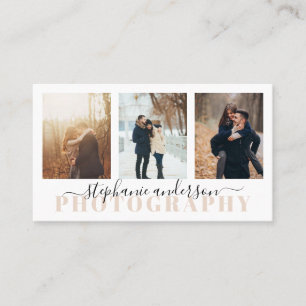 Carte De Visite Simple photo minimaliste