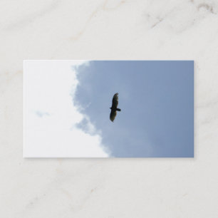 carte de visite simple pourtant puissant - aigle