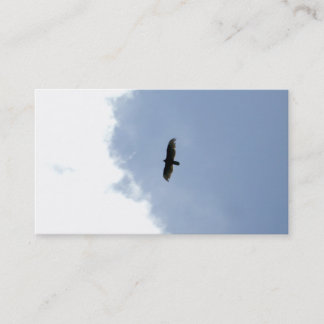 carte de visite simple pourtant puissant - aigle