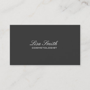 Carte De Visite Simple simple élégant professionnel de couturier