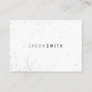 Carte De Visite Simplement Speckled (noir / blanc)