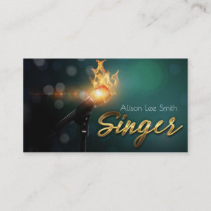 Carte De Visite Singer Business card