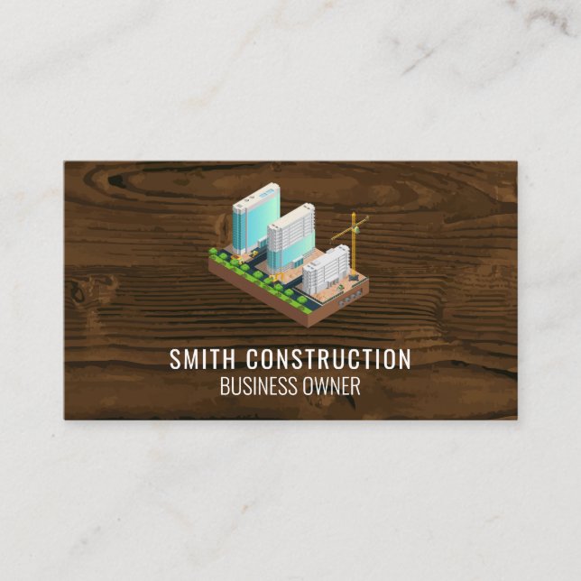 Carte De Visite Site de construction| Accueil Outils de réparation (Devant)