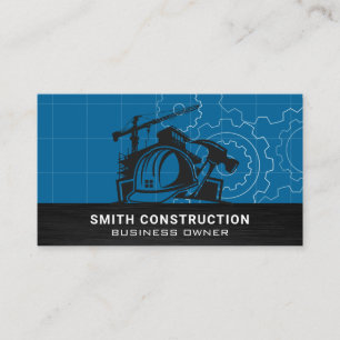 Carte De Visite Site de construction   Immobilier commercial