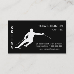 Carte De Visite Ski