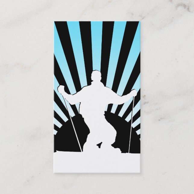 Carte De Visite ski alpin (Devant)