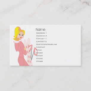 Carte De Visite Ski Carte-Blond