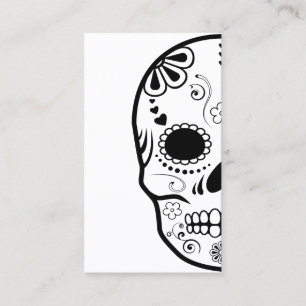 Carte De Visite skullz de sucre