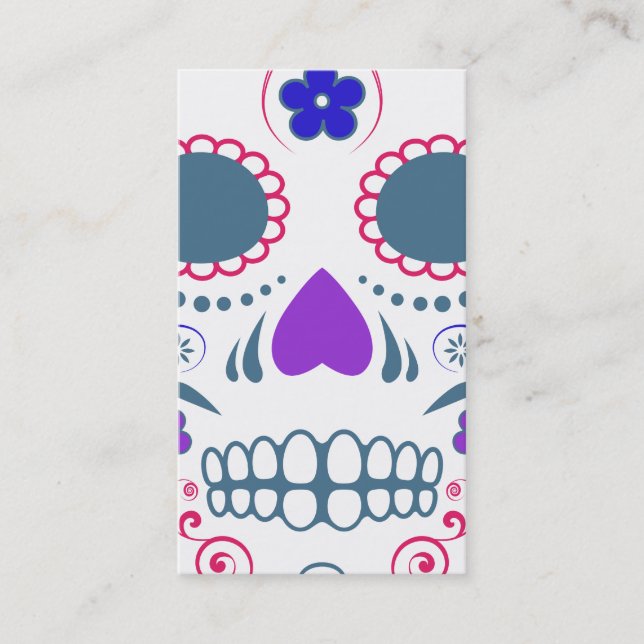 Carte De Visite skullz de sucre : 1 (Devant)