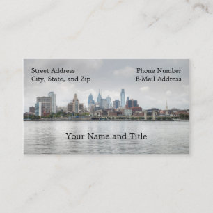 Carte De Visite Skyline Philly 2