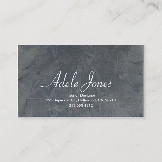 Carte de visite Slate ll (Devant)