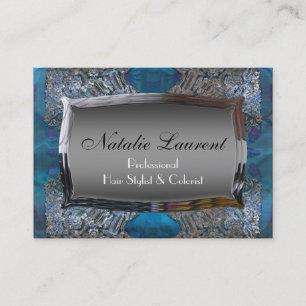 Carte De Visite Slayfier Elegance Coiffeur Salon Professionnel