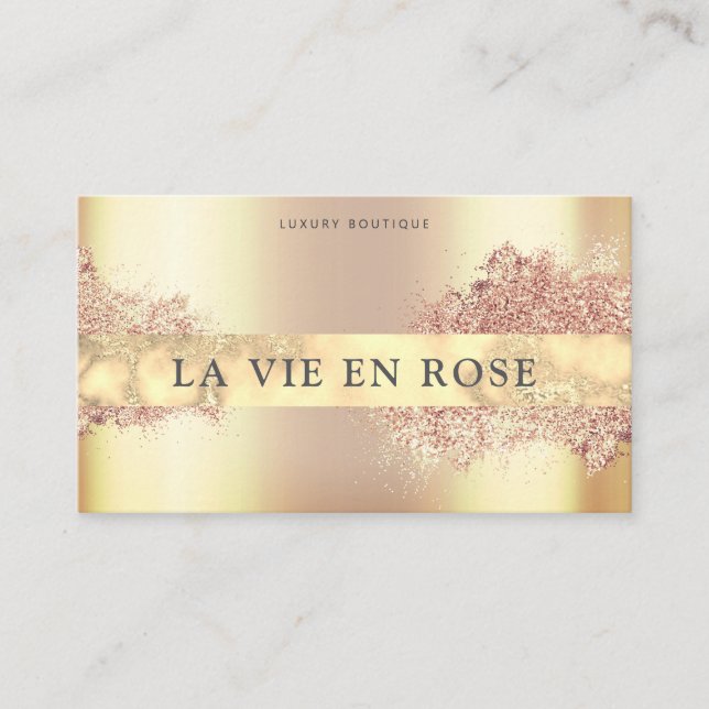 Carte De Visite Sleek Professional bronze pulvérisateur mobile bro (Devant)