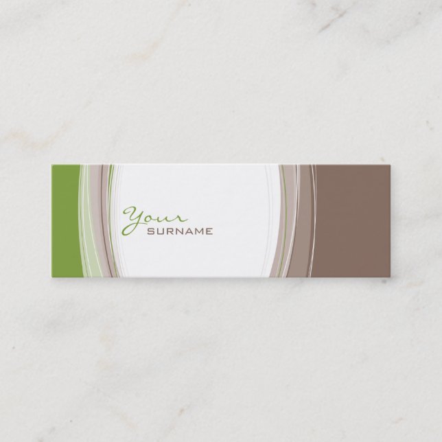 CARTE DE VISITE :: slick 2 (Devant)